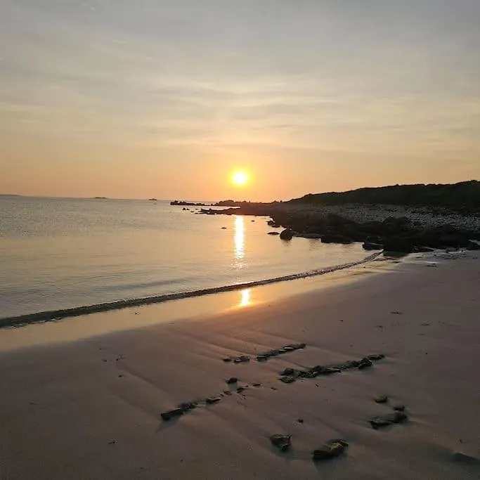 Jolie Maison De Vacances A 5 Mn A Pied Des Plages Landéda Francia